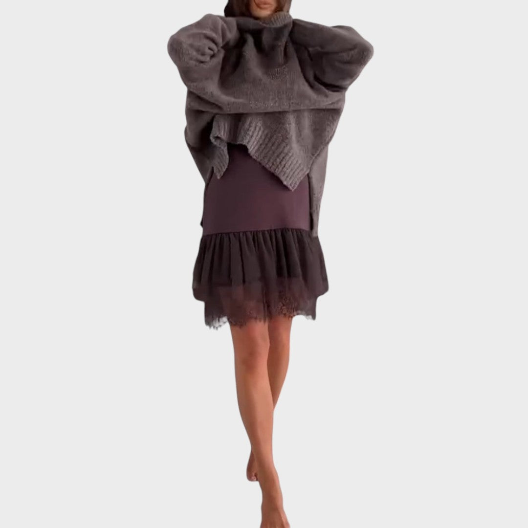 Isabella | Conjunto de suéter y vestido