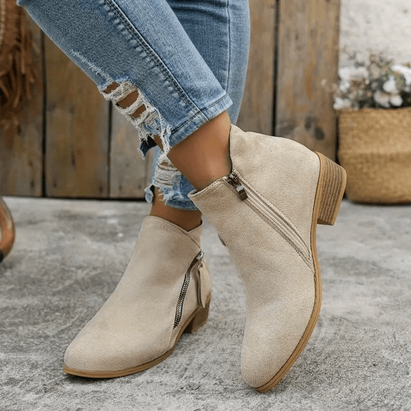 Fiora | Botas vintage de estilo clásico