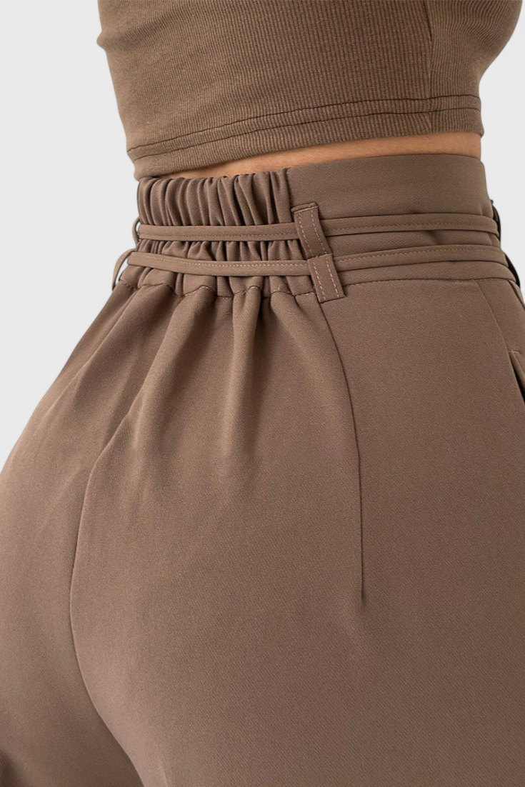 Sophie | Pantalones de pierna ancha con cordones