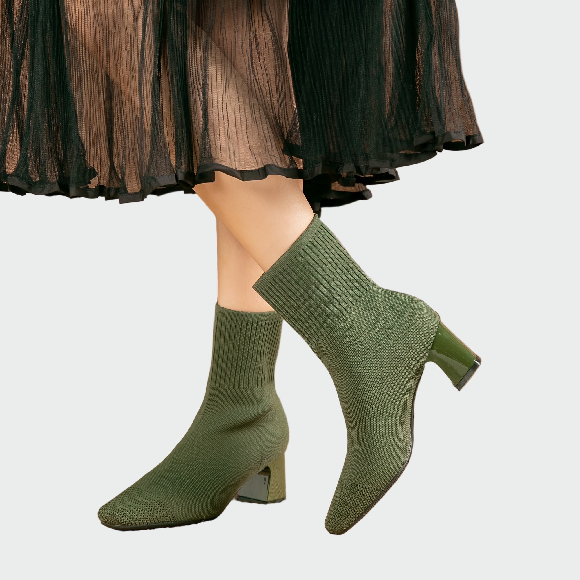 Botas ortopédicas tejidas