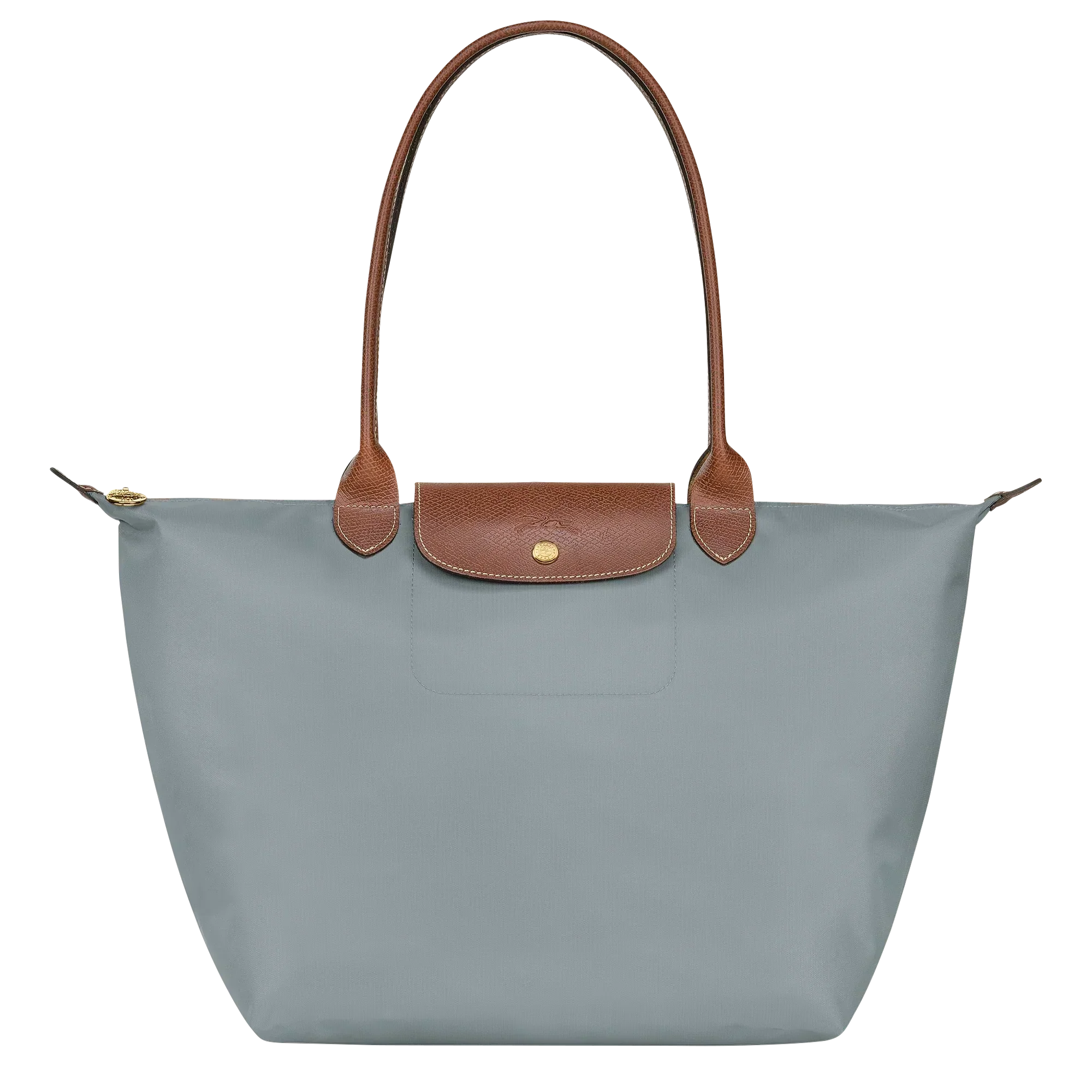 Longchamp - Tote Le Pliage Grande, Acero