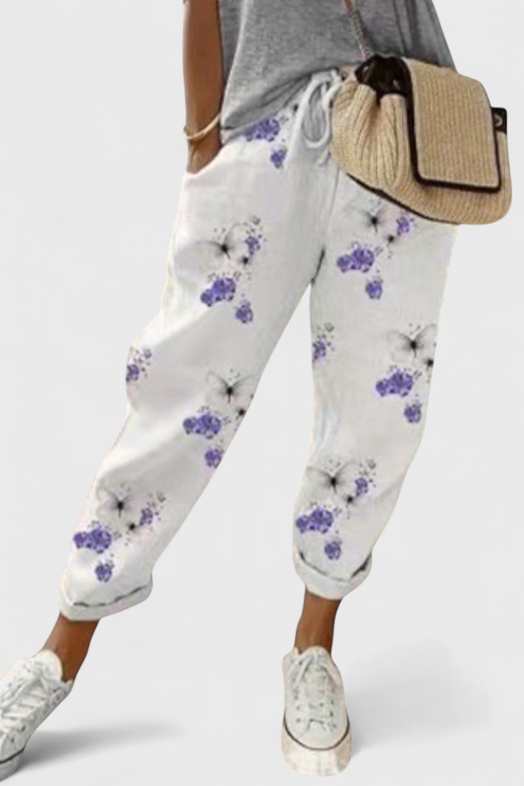 Alba | Pantalón Holgado de Talle Alto