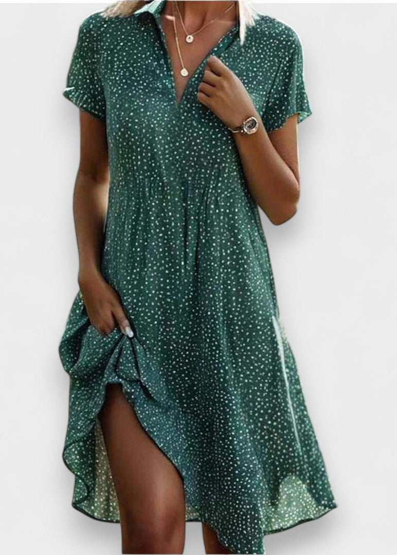 Ana Bela | Vestido Midi de Estilo Versátil y Femenino