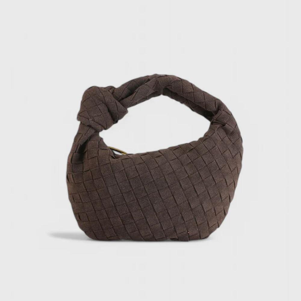 Remi Bolso Mini Woven con Detalle de Nudo