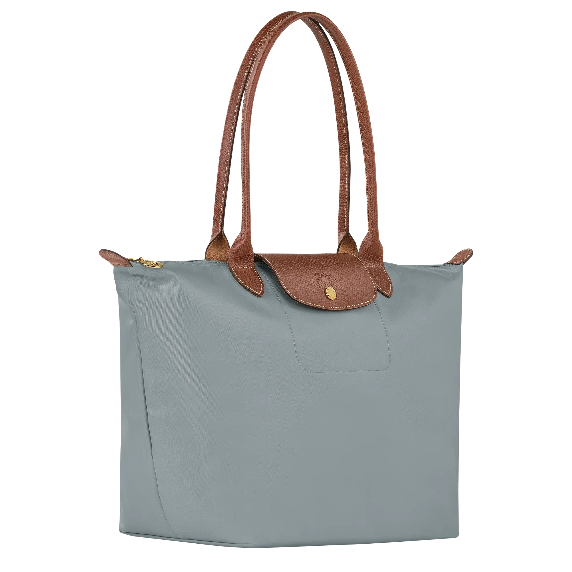 Longchamp - Tote Le Pliage Grande, Acero