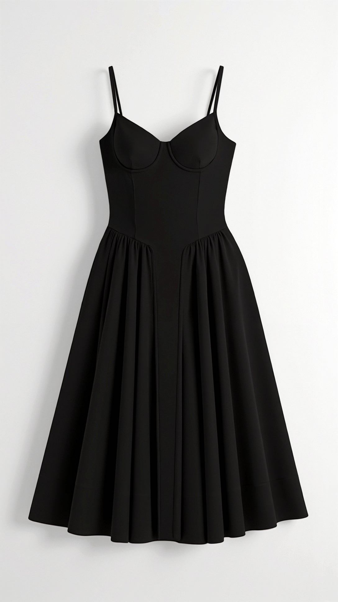 Odette Elegancia | Vestido midi con corsé estructurado