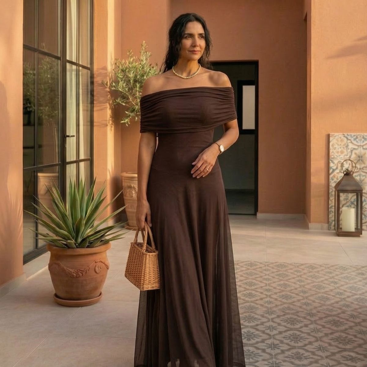 GIORGINA - Vestido largo de diseño