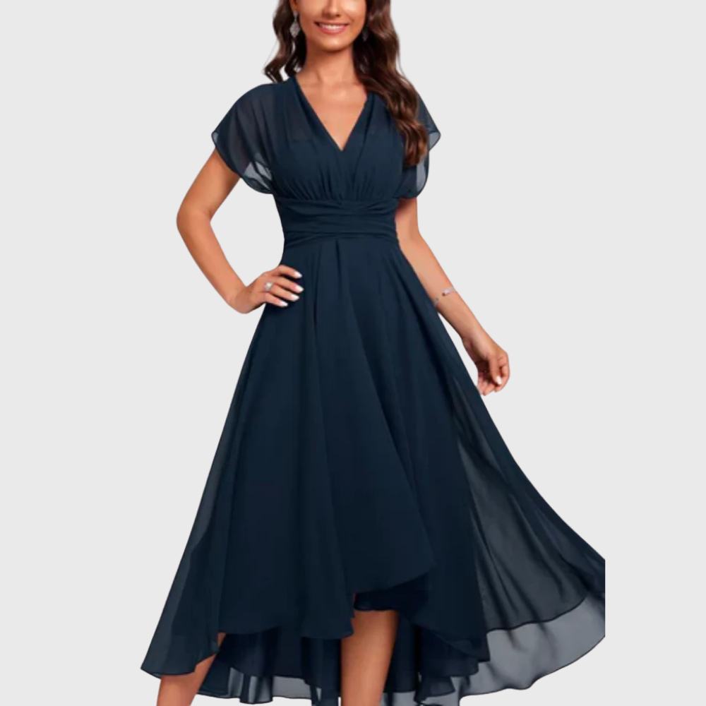 Helena | Vestido Helena Midi Formal con Escote en V