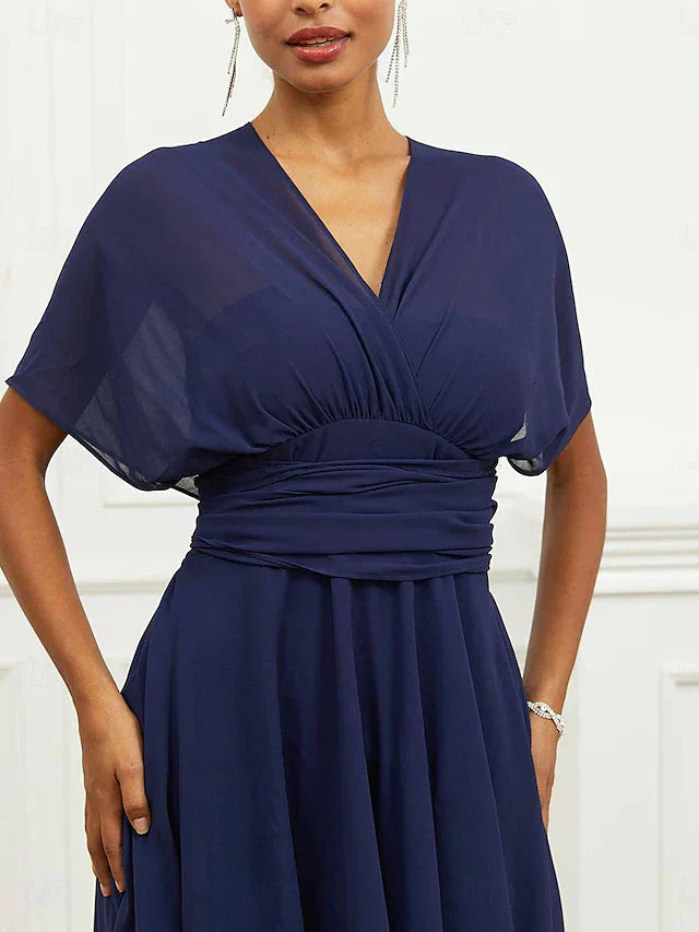 Helena | Vestido Helena Midi Formal con Escote en V